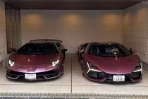 Ngắm nghía cặp đôi Lamborghini triệu đô "bài trùng" của đại gia Nhật Bản
