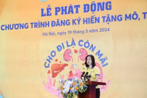 Bộ Y tế kêu gọi nhân viên y tế hiến mô, tạng cứu người 
