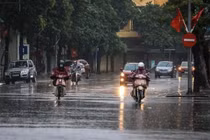 Dự báo thời tiết ngày 25/4: Hà Nội mưa to, gió đông bắc cấp 2-3