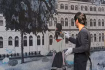 Hà Nội: Khôi phục phố bích họa Phùng Hưng sau thời gian xuống cấp 