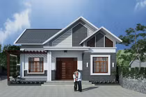 10 mẫu nhà cấp 4 mái thái phổ biến nhất hiện nay 
