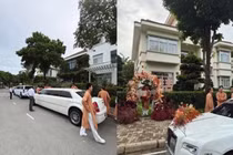 Cận cảnh dinh thự bề thế Midu và chồng thiếu gia ở sau đám cưới