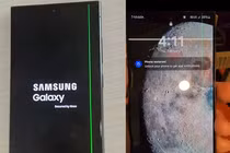 Galaxy S24 Ultra xuất hiện lỗi màn hình sọc xanh