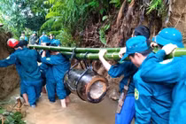 Nghệ An: Huỷ nổ thành công quả bom nặng hơn 300kg