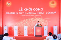 Vingroup khởi công dự án Vinhomes Green City tại Long An