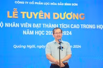 BSR tổ chức tuyên dương con của CBCNV có thành tích cao trong học tập