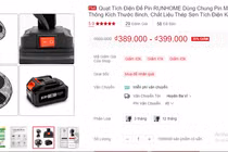 Quạt tích điện giá rẻ thành… bỏ đi