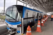 Tàu Metro Bến Thành - Suối Tiên chạy thử nghiệm xuyên Tết
