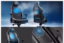NxSys Aero trình làng: Ghế chơi game đầu tiên có quạt làm mát lưng game thủ