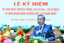 Phát biểu của Tổng Bí thư tại kỷ niệm Ngày truyền thống Tổng cục Chính trị