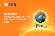SHB năm thứ ba liên tiếp được vinh danh Ngân hàng Việt Nam 