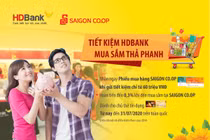 Tiết kiệm HDBank, mua sắm thả phanh