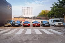 Các mẫu xe Jaguar Land Rover sẽ góp mặt tại chương trình Trải nghiệm và Dịch vụ lưu động cho khách hàng tại Đà Nẵng. 