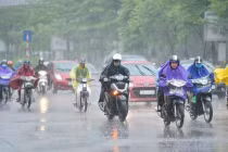 Không khí lạnh gây mưa rét ở miền Bắc và miền Trung.