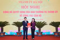 Bí thư Huyện ủy Hoài Đức làm Trưởng ban Nội chính Thành ủy Hà Nội