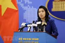 Bà Lê Thị Thu Hằng, người phát ngôn Bộ Ngoại giao Việt Nam