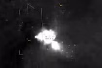 Video UAV trinh sát vũ trang Nga không kích thánh chiến ở Syria
