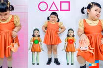Halloween 2021: Hóa trang “Trò chơi con mực” lên ngôi