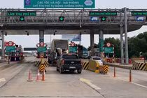 Từ mai (1/6), cao tốc Hà Nội – Hải Phòng chỉ thu phí không dừng, phạt đến 2 triệu đồng nếu không tuân thủ