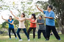 Tập thả lỏng điều trị cao huyết áp