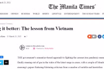 Báo Philippines: Việt Nam đã tạo nên công thức chống COVID-19 hiệu quả