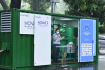 Sáng chế container tạo oxy và khí nén y tế di động