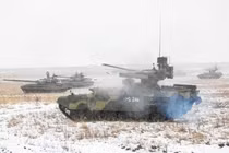 Ukraina: tình hình tiếp tục căng thẳng, các cuộc pháo kích vào Donbass suy giảm cuối ngày 20/2