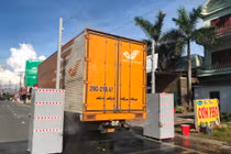 Ứng dụng trạm khử khuẩn tự động xe cơ giới đường bộ