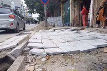 Không nên lát đá vỉa hè