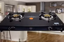 Làm sạch dầu mỡ trên bếp gas mặt kính