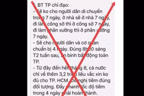 Hàng loạt chủ tài khoản facebook bị xử phạt vì chia sẻ thông tin sai sự thật
