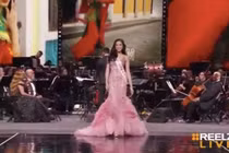 Video: Chung kết Miss World lần thứ 70: Hoa hậu Đỗ Thị Hà mặc váy hồng tranh tài