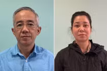Các bị can Phó giám đốc Bệnh viện mắt và Trưởng phòng tài chính.