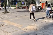 Đá lát nguyên khối rất khó vỡ