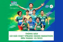 VPBank thông báo lùi giải chạy VPBank Hanoi Marathon – Hành trình Di sản 2021sang tháng 10/2022