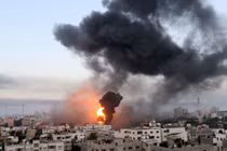 Không quân Israel phá hủy hệ thống đường hầm Metro của Hamas