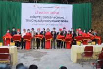Khánh thành điểm trường Bản Chang, Hà Giang
