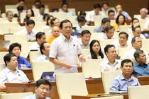 Quốc hội biểu quyết ba luật và thảo luận về hai dự án luật