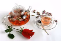 Trà hoa hồng chống cúm giao mùa