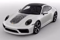 Chiếc Porsche độc nhất vô nhị như dấu vân tay con người