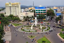 Ngã 6, Trung tâm  TP Buôn Ma Thuột, tỉnh Đắk Lắk.