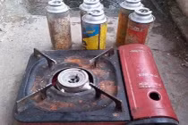 Bếp gas mini an toàn