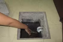 Tránh ngạt khí khi thau bể nước ngầm