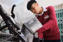 Xe đạp lọc không khí
