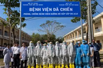 Bệnh viện dã chiến tại TPHCM chính thức đi vào hoạt động