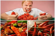 Đau dạ dày vì ăn nhiều ớt cay 