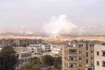 Israel sử dụng tên lửa mặt đất tấn công vùng ngoại ô Damascus, Syria