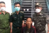 Đối tượng Lầu Nỏ Già tại cơ quan điều tra. Ảnh: Công an tỉnh Nghệ An.