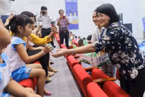 Niềm vui của thầy và trò tỉnh Vĩnh Long với ngày hội sữa học đường