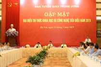 Gặp mặt trí thức khoa học công nghệ tiêu biểu 2019